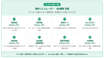 お金の未来が見えるシミュレーターを公開！【登録不要・無料】