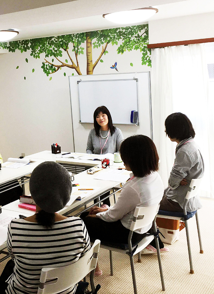 講座を開く松尾さん