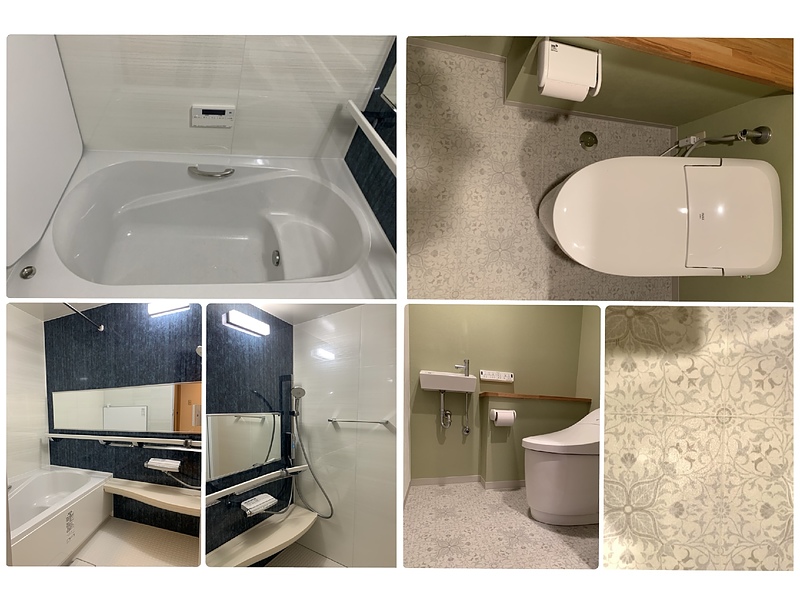 施工事例 リクシル 浴室・トイレ