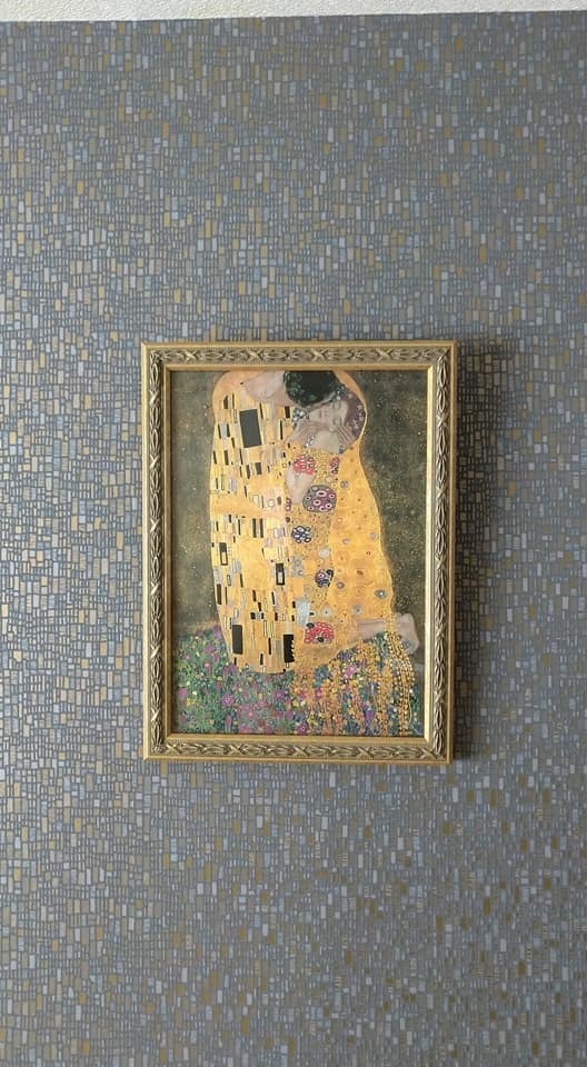 クリムト飾ってみました