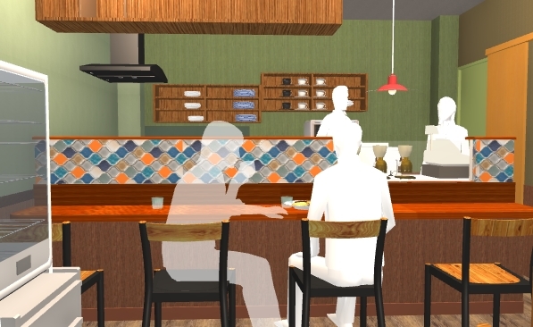 カウンター席イメージ