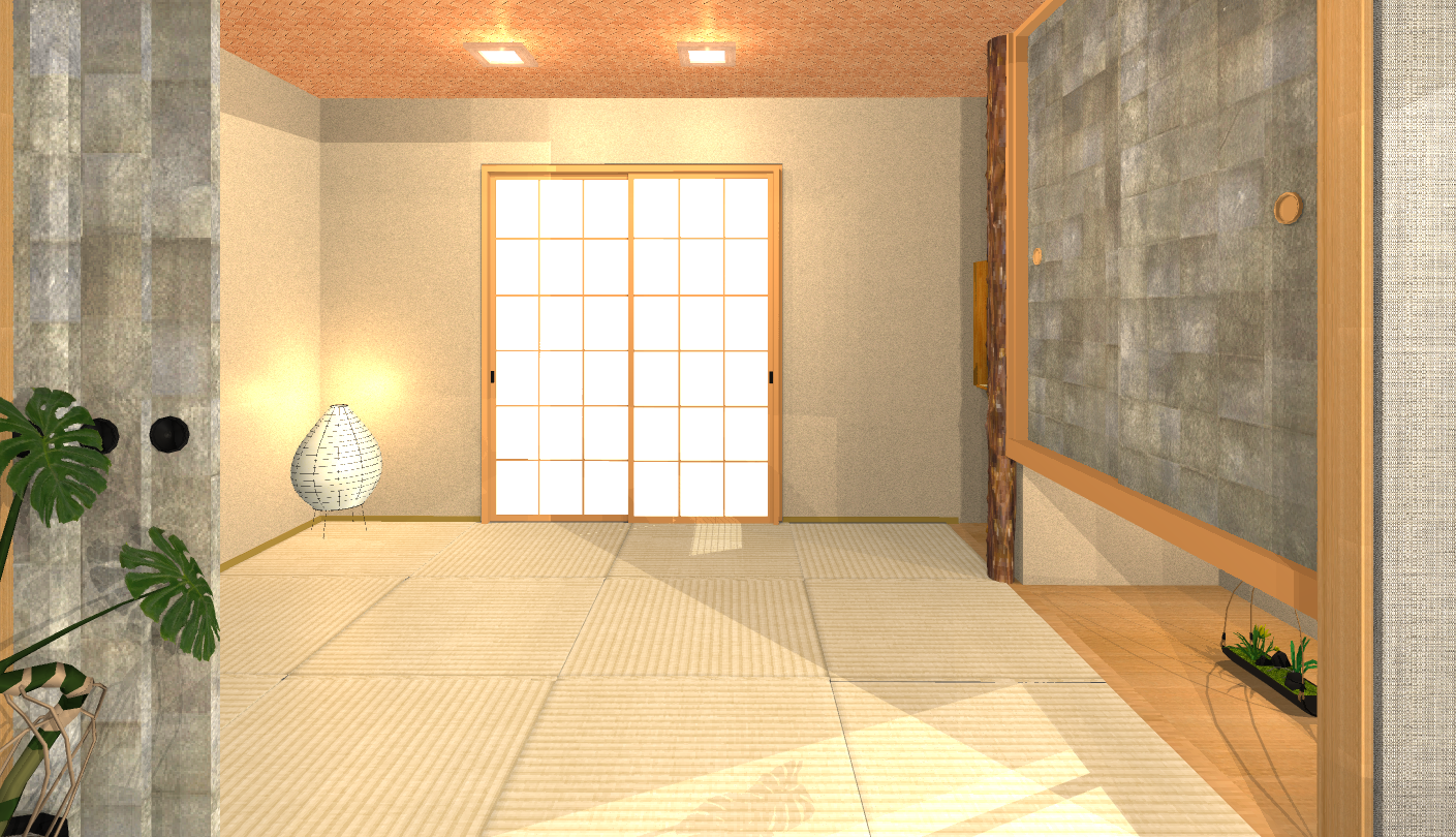 和モダン+吊押し入れ