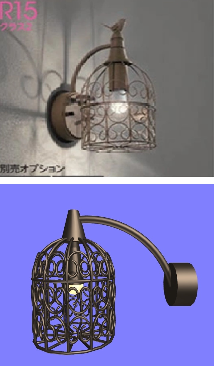 鳥籠型ブランケット