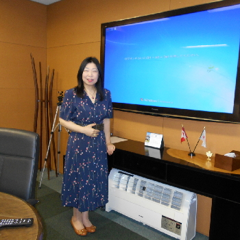 佐藤美和子 - 在日カナダ大使館とTSIセミナールーム