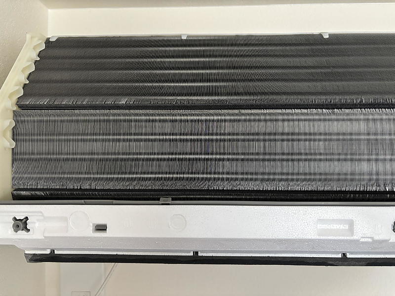 エアコン内部洗浄後