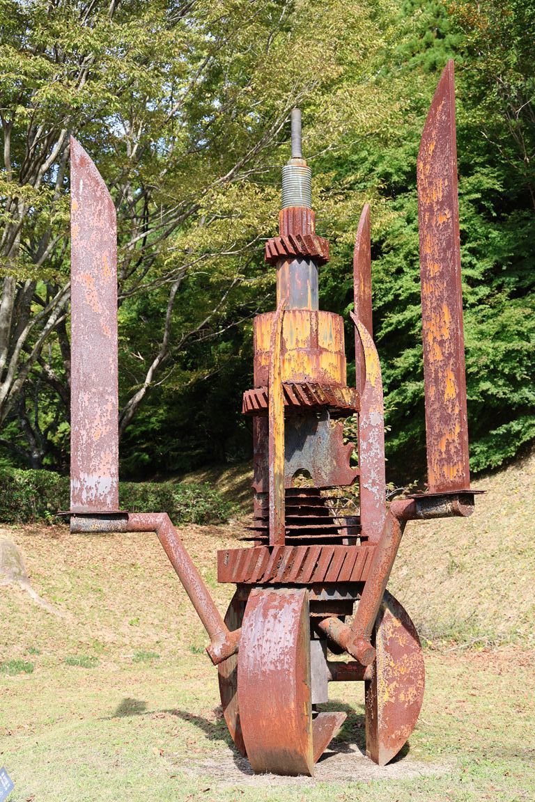 錆を作品に 錆を作品に