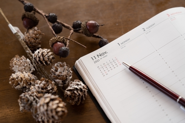 スケジュール帳