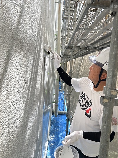 外壁塗装ボランティア