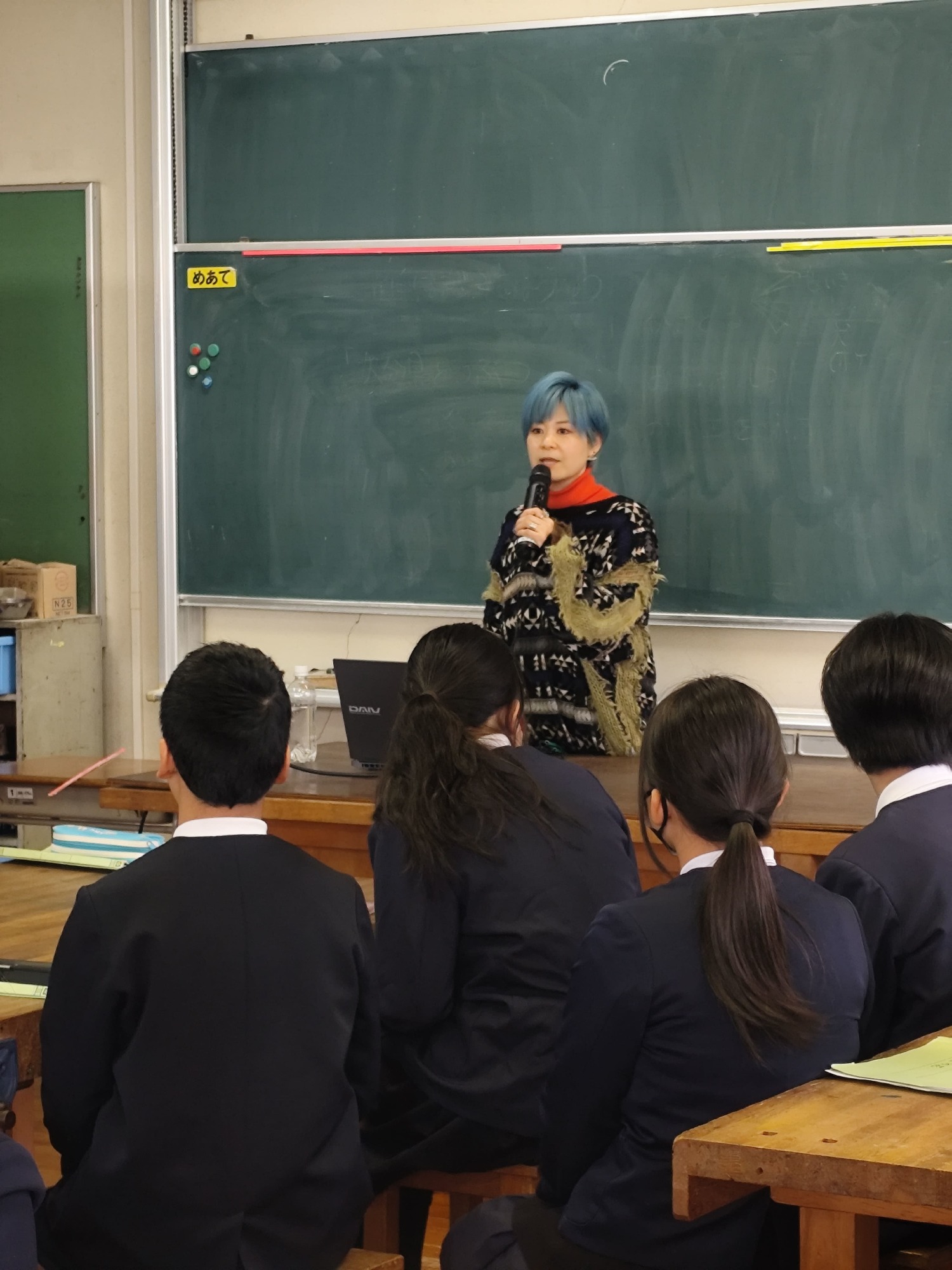 福岡県八女市で命の受業を講演