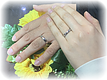 ＜結婚指輪＞職場の先輩の紹介でジュエルミキさんにきました。満足のいく指輪に出会うことができました