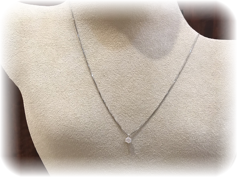 大分で婚約ネックレスならジュエルミキへ