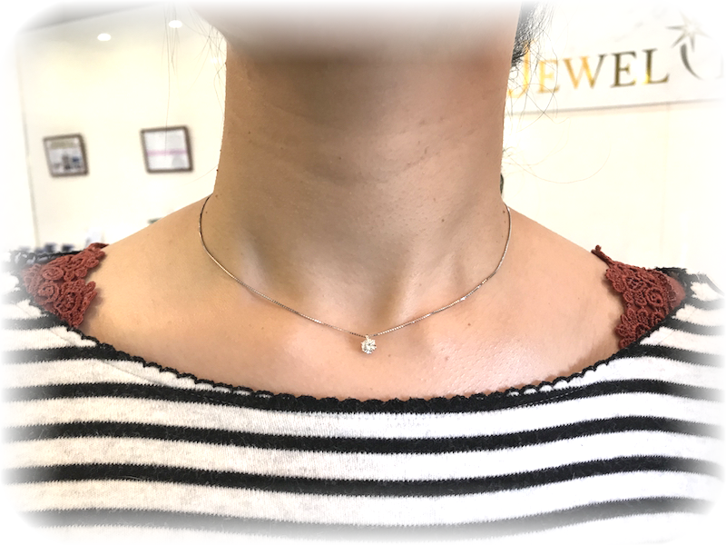 大分で婚約ネックレスならジュエルミキへ