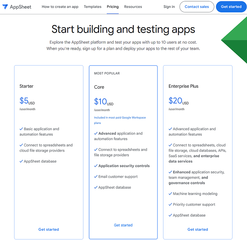Google AppSheet-01 Google AppSheet-01