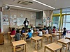 こども園で「書き方教室」を開きました！