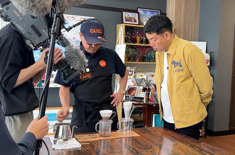 OAB『もっと！』撮影風景