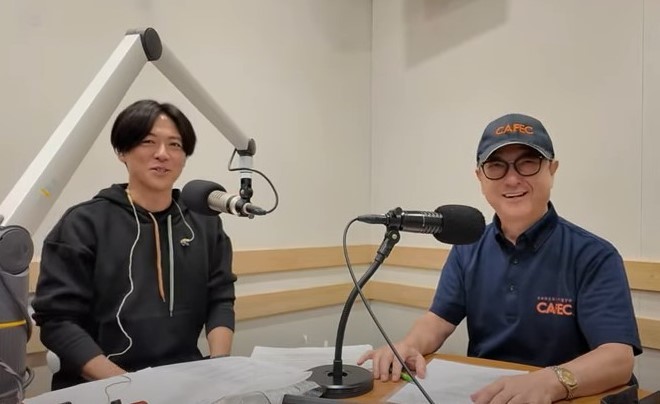 ラジオ番組収録風景