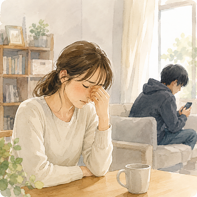【もう疲れた…】思春期の子に振り回されて苦しいお母さんへ