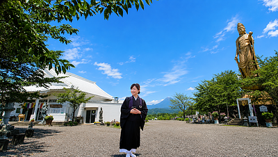 はじめまして。正雲寺大分別院 住職の山本無著です