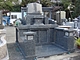 洋型墓石1600*2000インド産黒御影石