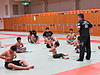 10／10　少年相撲クラブ・USA双葉道場のこども達の、コア・コンディショニングトレーニングの指導でした(^_^)