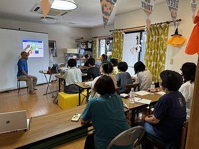 灰谷孝さんの講座がありました