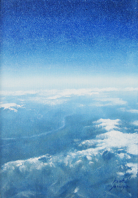 ぼくの空、あなたの空Ⅳ：SM号・油絵