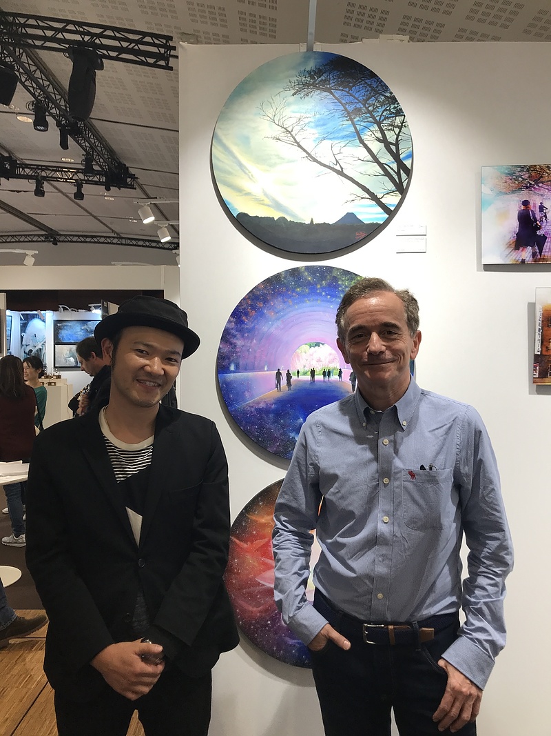 SALON ART SHOPPING PARIS 2019芳賀健太6