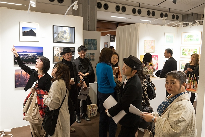 空間ペインター芳賀健太フランス・パリ・SALON ART SHOPPING PARIS 2019⑦