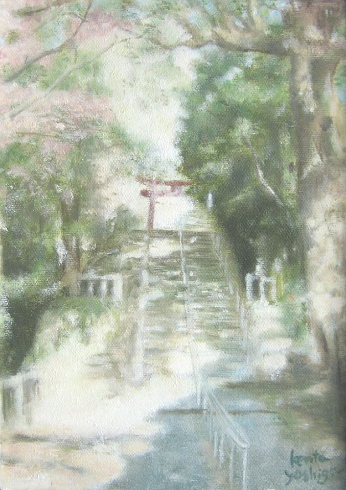 絵画・芳賀健太・神社