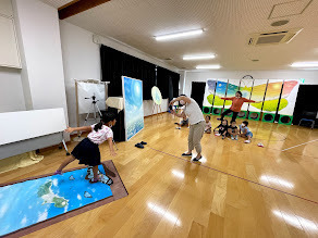 しいのみこども園・美術の時間・芳賀健太