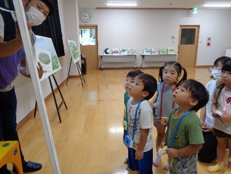 しいのみこども園・美術の時間・芳賀健太