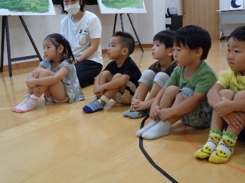 しいのみこども園・美術の時間・芳賀健太