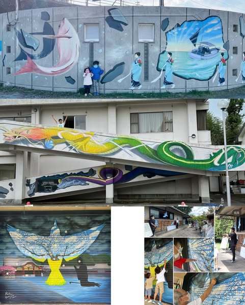 空間ペインター20周年_アートコレクション＿壁画制作