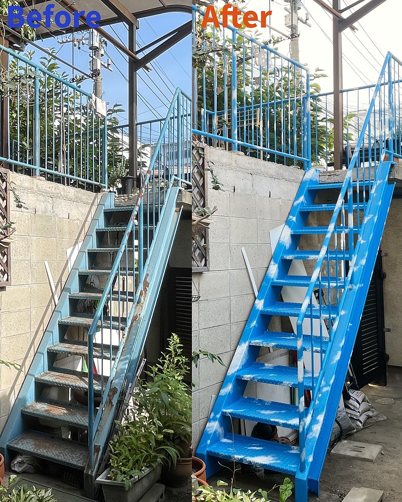 グローバルリンク　壁画　空間ペインター芳賀健太