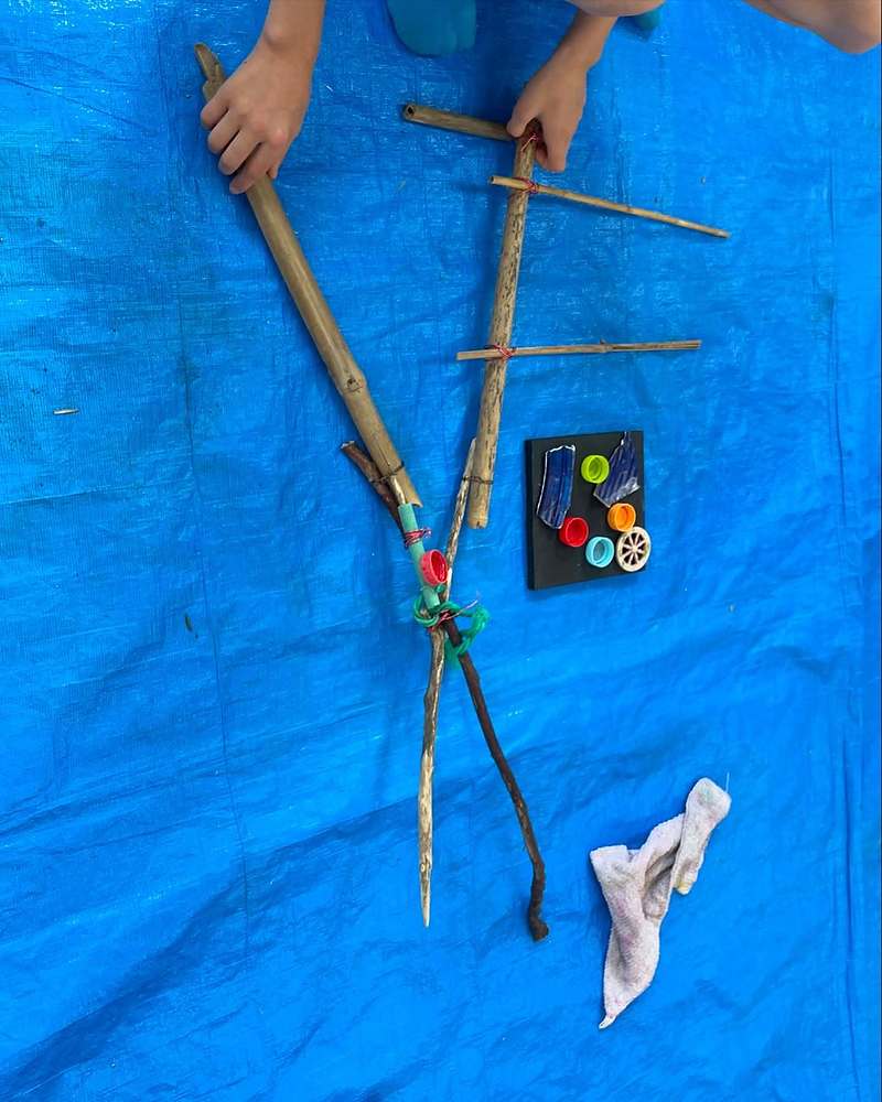 海洋プラゴミをアートに　空間ペインター芳賀健太