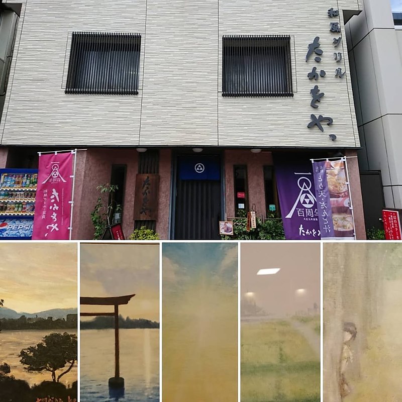 レンタル絵画　芳賀健太　空間ペインター