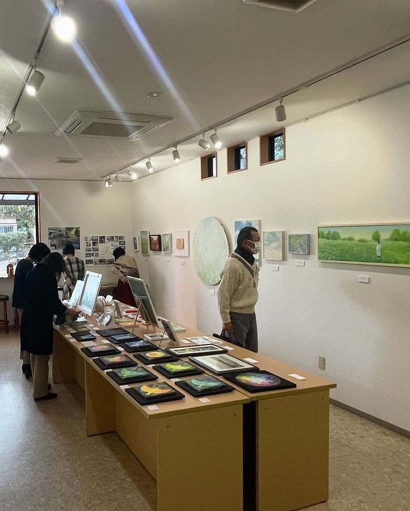 個展　芳賀健太　ギャラリートーク　2025　薪窯ピッツァ＆ギャラリー花民