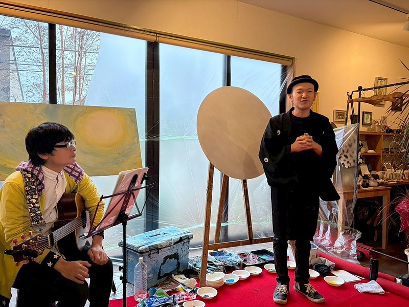 空間ペインター芳賀健太 ライブペイント 幸-こう- 空間ペインター芳賀健太 ライブペイント 幸-こう-