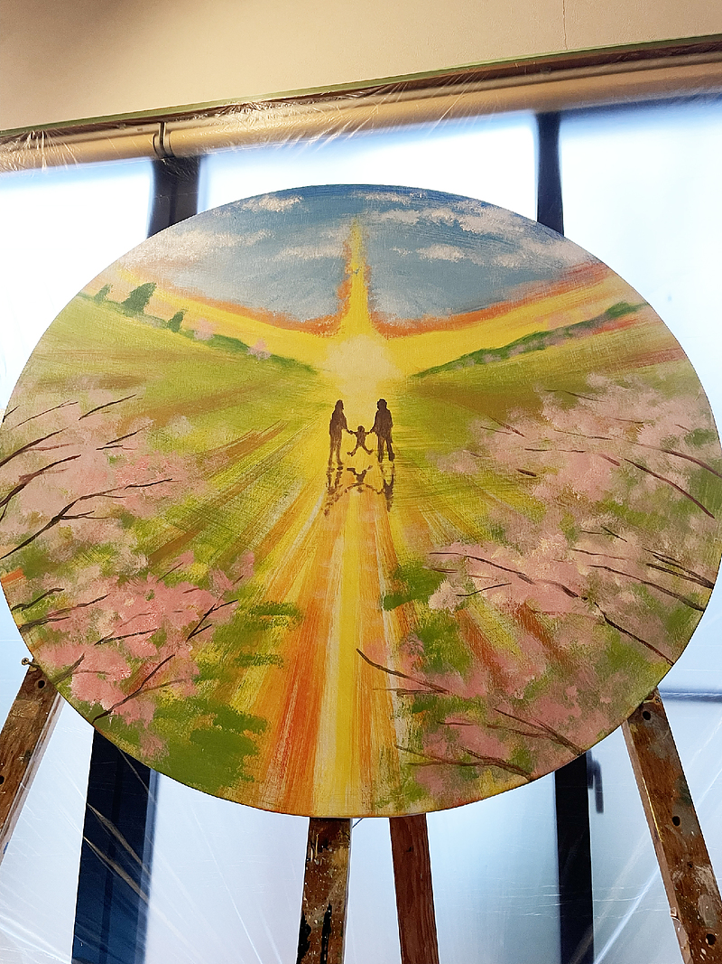 空間ペインター芳賀健太 ライブペイント 幸-こう- 空間ペインター芳賀健太 ライブペイント 幸-こう-