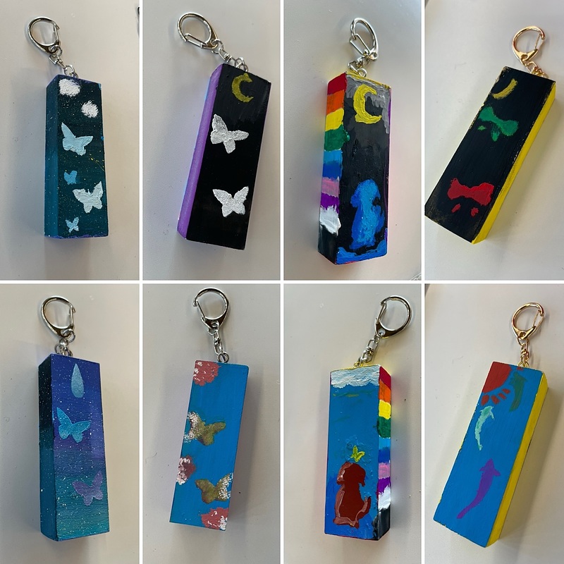 豊後高田市図書館ワークショップ絵本原画展　ゆめつくり虫　芳賀健太　よしがけんた