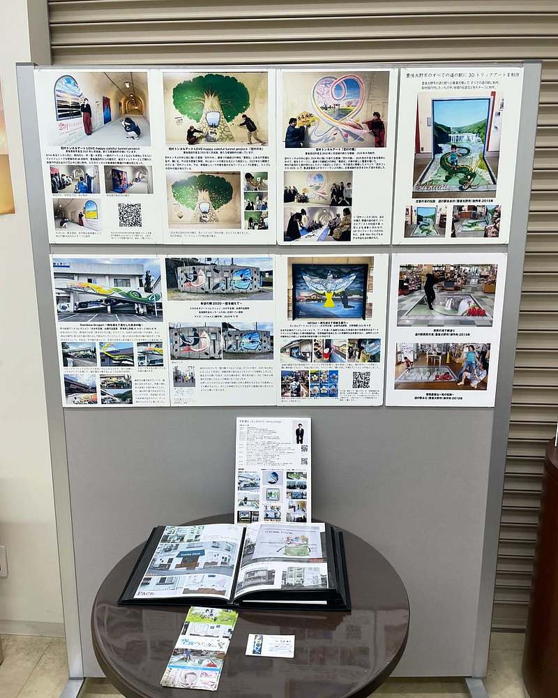 大分銀行わさだ支店　芳賀健太　絵画展示