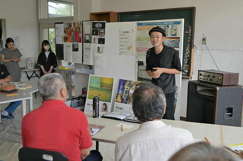 壁画　地域活性化　アート　空間ペインター　大分市　芳賀健太