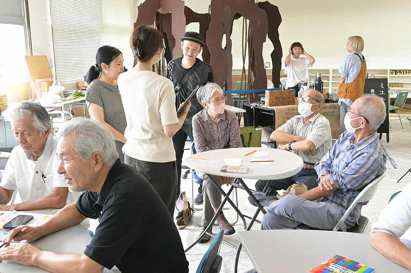 壁画　地域活性化　アート　空間ペインター　大分市　芳賀健太