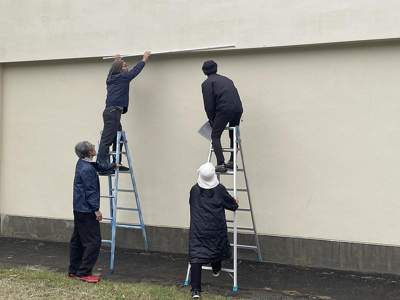 壁画　地域活性化　アート　空間ペインター　大分市　芳賀健太