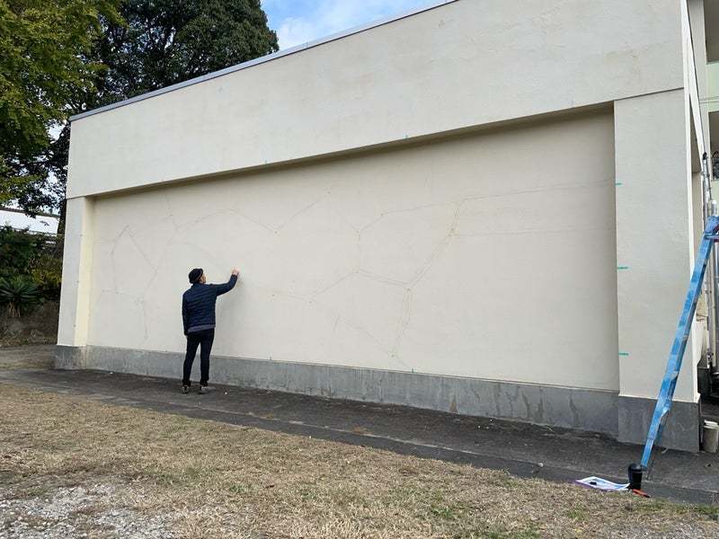 ななせアートスタジオ壁画 空間ペインター芳賀健太 地域おこし 過疎化対策 ななせアートスタジオ壁画 空間ペインター芳賀健太 地域おこし 過疎化対策