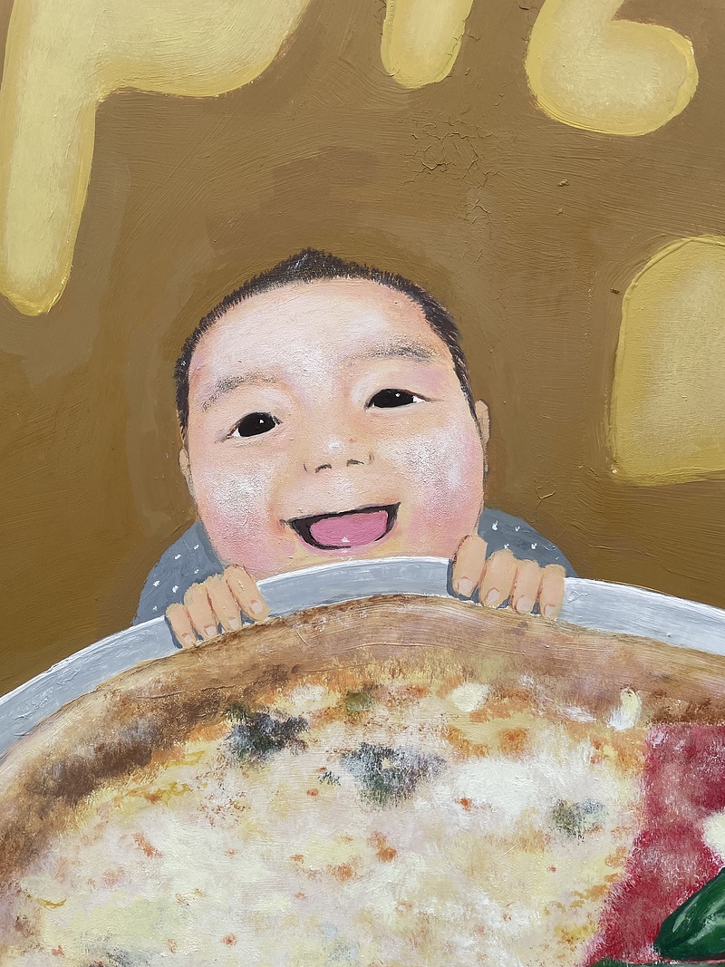 壁画制作　空間ペインター芳賀健太