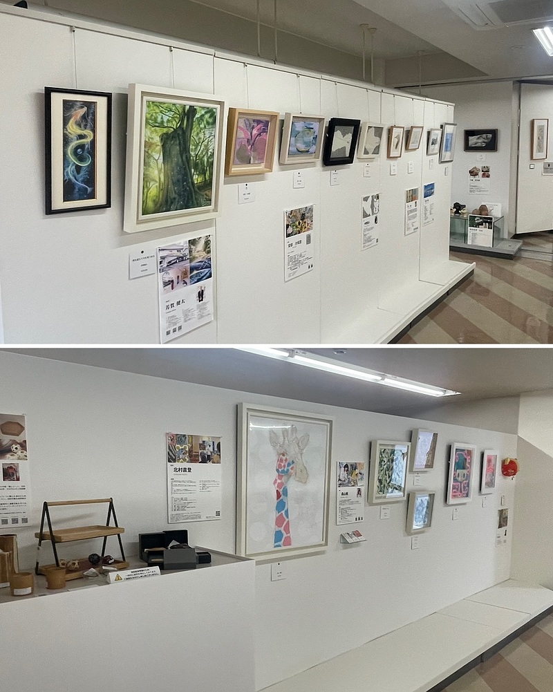芳賀健太　小作品展　絵画　癒し　アート　コトブキヤ