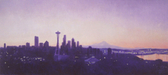 オーダー絵画：思い出のシアトル