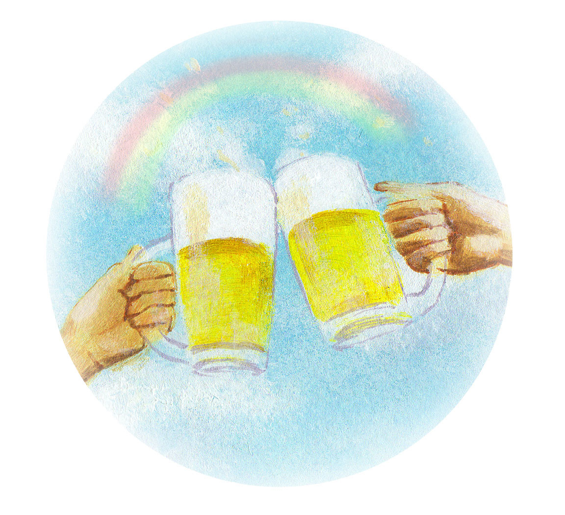 「世界一の乾杯」記念Tシャツデザイン