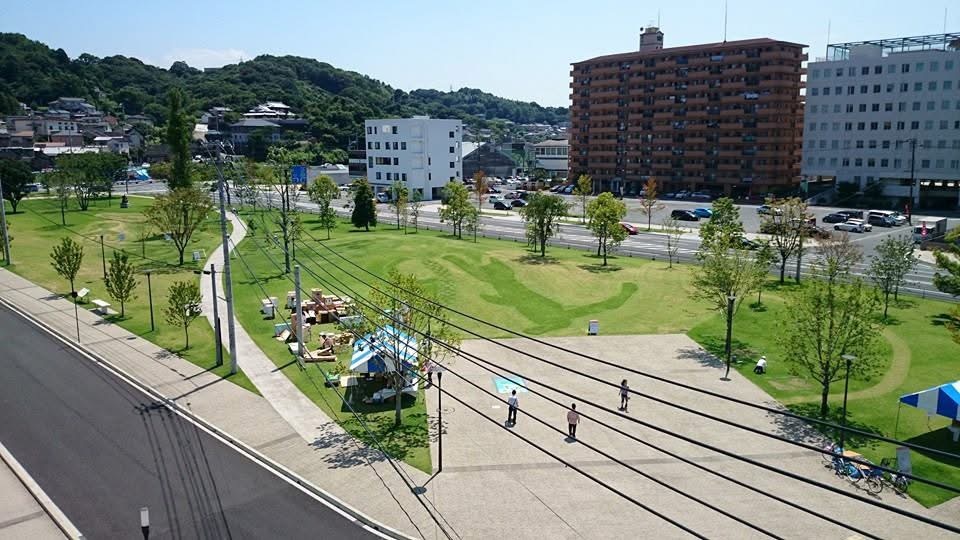 大分いこいの道芝アート